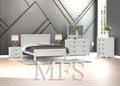 KING BROOKS (CUSTOM MADE) BED - ASSORTED COLOURS