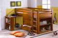 DOUBLE EDMONTON MIDI SLEEPER WITH PULL-OUT DESK - ASSORTED COLOURS