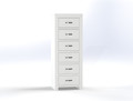 BUSTIN (CUSTOM MADE) 6 DRAWER NARROWBOY - 1200(H) x 600(W) x 450(D) - ASSORTED COLOURS