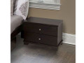 TANGO (CUSTOM MADE) 2 DRAWER BEDSIDE TABLE - ASSORTED COLOURS