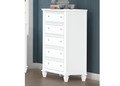 ROXBOROUGH (CUSTOM MADE) 5 DRAWER TALLBOY - 2150(H) x 960(W) x 470(D) - ASSORTED COLOURS