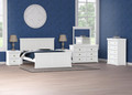 DOUBLE OR QUEEN RIVERVIEW (CUSTOM MADE) 3 PIECE (BEDSIDE) BEDROOM SUITE - ASSORTED COLOURS