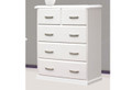 OCTARIAN (CUSTOM MADE) 5 DRAWER TOP SPLIT TALLBOY - ASSORTED COLOURS