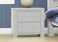 SIESTA (CUSTOM MADE) 2 DRAWER BEDSIDE TABLE - 550(H) x 550(W) x 420(D) - ASSORTED COLOURS