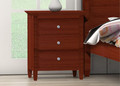 WINSLOW (CUSTOM MADE) 2 DRAWER BEDSIDE TABLE - ASSORTED COLOURS