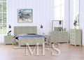 DOUBLE OR QUEEN JUDDS (CUSTOM MADE) 5 PIECE (DRESSER) BEDROOM SUITE - ASSORTED COLOURS