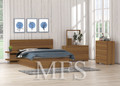 QUEEN MADRID (CUSTOM MADE) BED - ASSORTED COLOURS