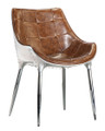 AVIATOR 1 SEATER 100% LEATHER CHAIR WITH LASHING POINT