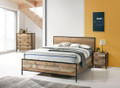 KAYN QUEEN 4 PIECE (TALLBOY) BEDROOM SUITE - OAK FINISHED