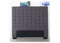 MORGANA KING  FABRIC HEADBOARD - CHARCOAL