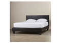 SINGLE JOSHUA LEATHERETTE BED FRAME - BLACK