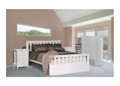 CRONULLA/FEDERATION SINGLE OR KING SINGLE (AUSSIE MADE) 3 PIECE (TALLBOY) BEDROOM SUITE WITH PANEL BED - ASSORTED COLOURS