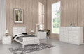 NARRABEEN (AUSSIE MADE) SINGLE OR KING SINGLE 3 PIECE (TALLBOY) BEDROOM SUITE - ASSORTED COLOURS