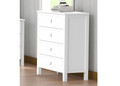 BARRINGTON (CUSTOM MADE) 4 DRAWER TALLBOY - ASSORTED COLOURS