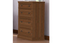 CHEEROKE (CUSTOM MADE) 4 DRAWER 100% HARDWOOD TALLBOY - ASSORTED COLOURS