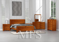 DOUBLE OR QUEEN CELINE (AUSSIE MADE) 5 PIECE (DRESSER) BEDROOM SUITE - ASSORTED COLOURS