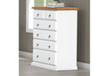 CRONULLA (AUSSIE MADE) 6 DRAWER TALLBOY - 2 TONE - ASSORTED COLOURS