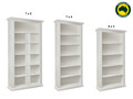 ANTALYA (AUSSIE MADE) HIGHLINE BOOKCASE COLLECTION - ASSORTED PAINTED COLOURS - STARTING FROM $849