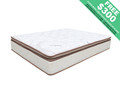 SINGLE LIVE LIFE PILLOW TOP POCKET SPRING  + 360 FOAM BOX BORDER MATTRESS - MEDIUM