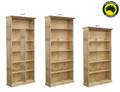 INDUSTRIALISED (AUSSIE MADE) HIGHLINE BOOKCASE COLLECTION - ASSORTED STAINED COLOURS - STARTING FROM $699