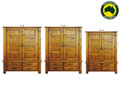 CONVENTRY (AUSSIE MADE) 2 DOOR / 4 DRAWER WARDROBE COLLECTION - ASSORTED STAINED COLOURS - STARTING FROM $2499