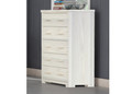 BOSTON 5 DRAWERS TALLBOY -  AS PICTURED