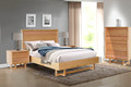 QUEEN DANTE 3 PIECE (BEDSIDE) BEDROOM SUITE - MESSMATE