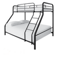 TRIO (MKII) (AUSSIE MADE) SINGLE OVER DOUBLE METAL BUNK BED - ASSORTED COLOURS