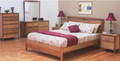 GLENDALE KING 3 PIECE BEDROOM SUITE - BLACKWOOD