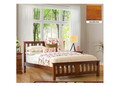 KING SINGLE CARRINGTON (AUSSIE MADE) BED FRAME - ASSORTED COLOURS