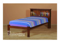 SINGLE (AUSSIE MADE) BOOKEND BED - ASSORTED COLOURS