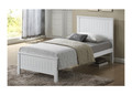 SINGLE QUINCY BED (WS-1301) FRAME - WHITE