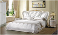 KING SEIDON LEATHERETTE BED (A893) - ASSORTED COLOURS