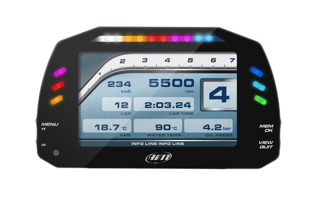 AiM MXS 1.2 Dash Logger