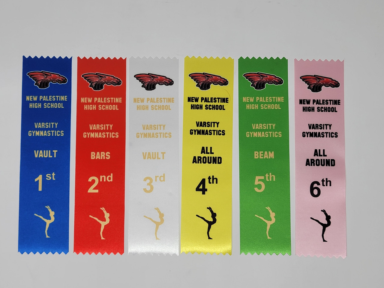 Sublimatable Pinked Ribbon/Bookmark - New Palestine Awards