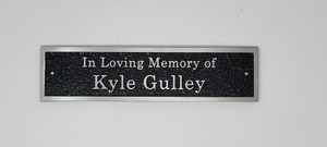 Economy Aluminum Cast Plaques