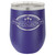 Polar Camel 12 oz. Purple Vacuum Insulated Stemless Wine Tumbler w/Lid
