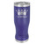 Purple 14 oz. Polar Camel Pilsner w/Clear Lid