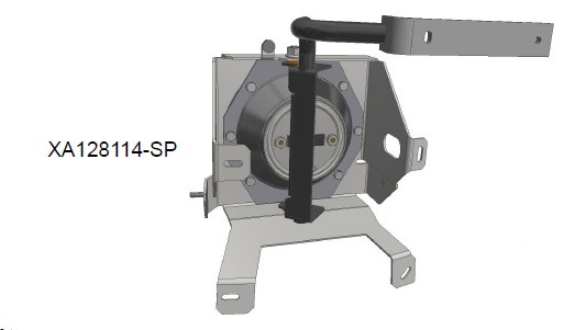 しむ　1207 XA128114-SP, 2004-Current Thomas C2 Air Crossing Arm Base