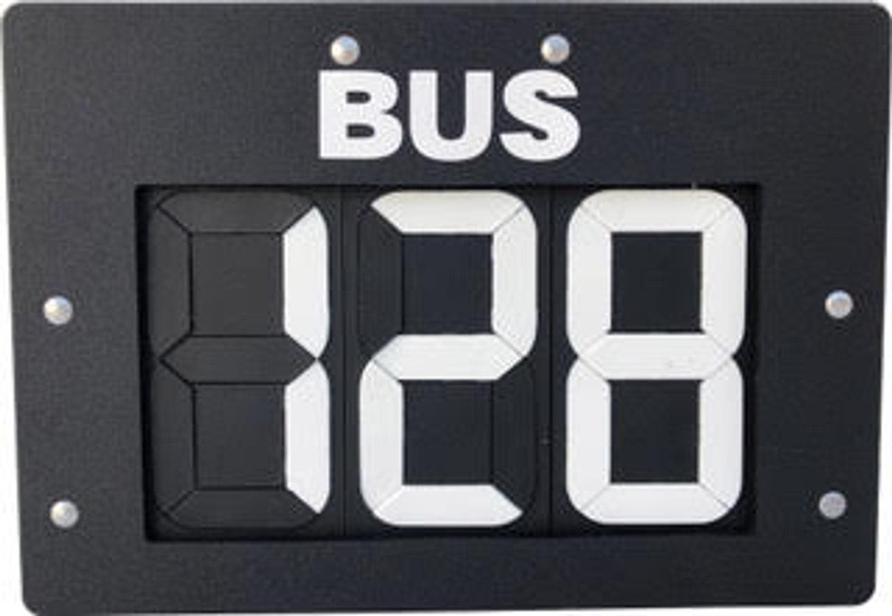 bus route sign