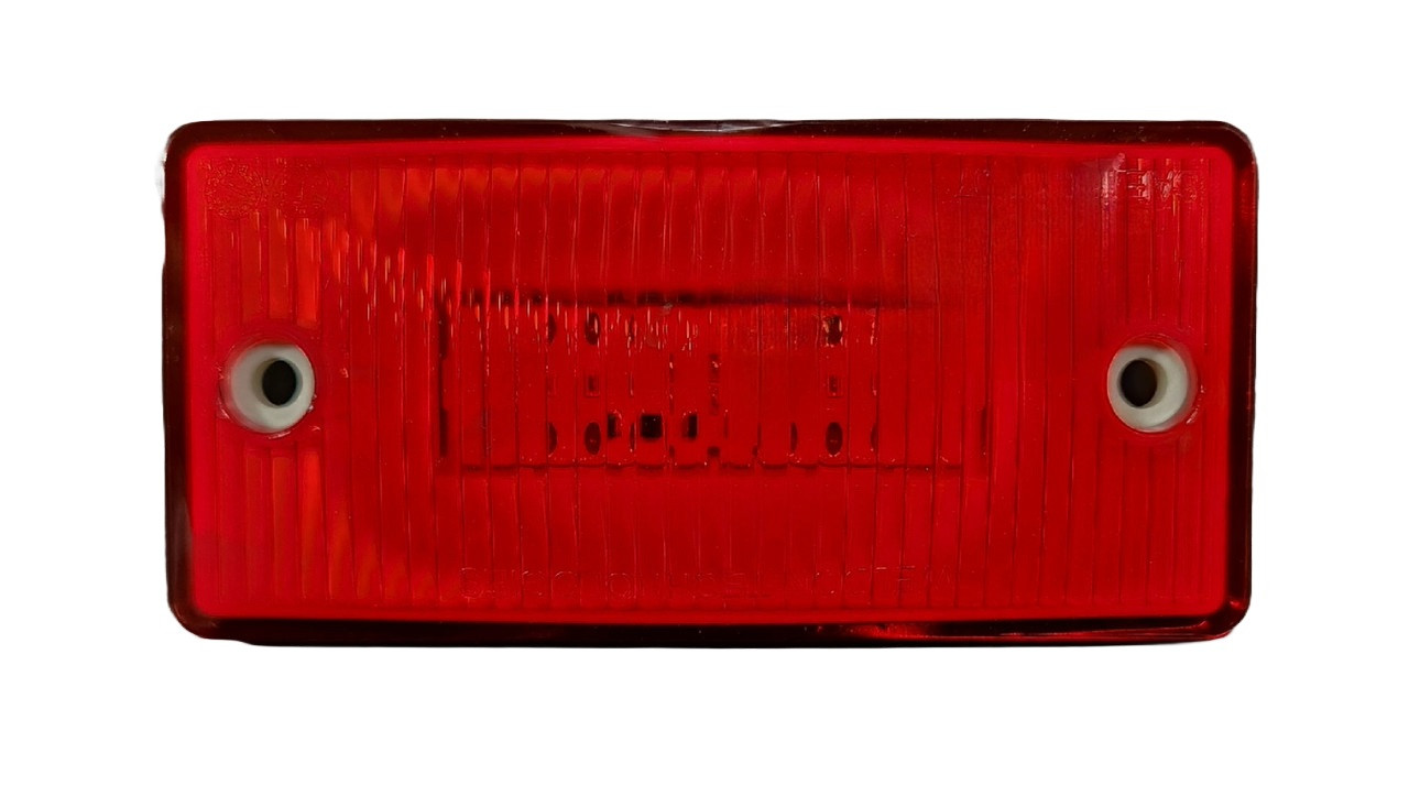 1-5045-7100_B, Flush Mount Red 5045 Series LED Marker Light