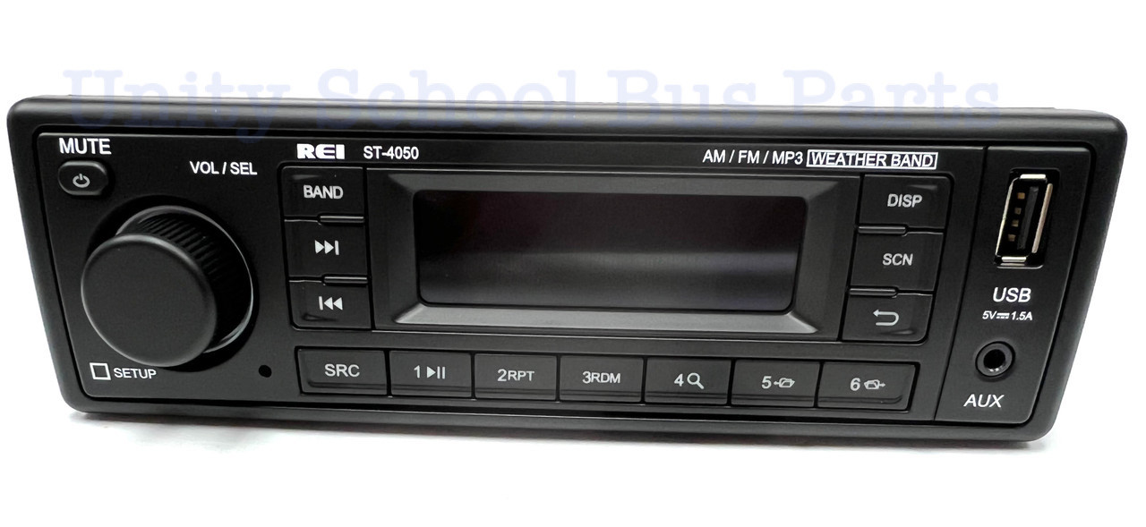710738, Radio ST-4050 AM/FM/PA with USB - No Bluetooth