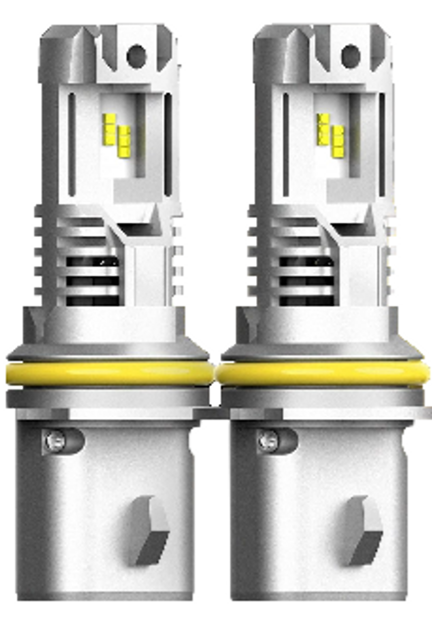H4 Mini LED Bulbs with Fans (Pair) – Auto Sparky