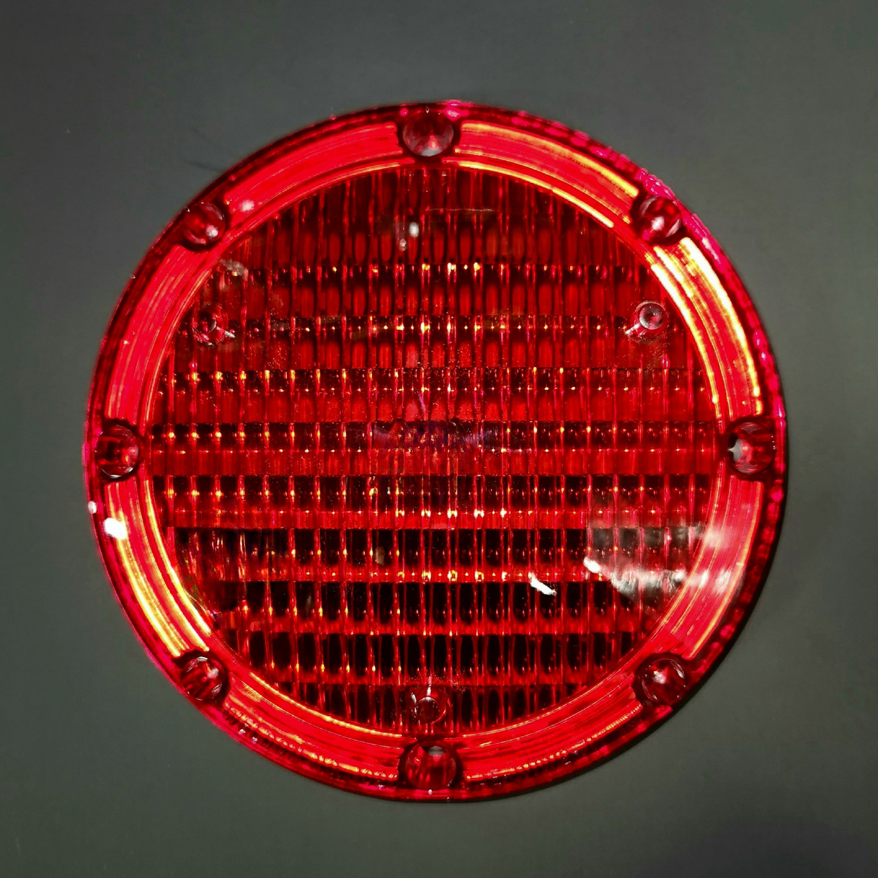 1-1004, Overhead Red Lens Only For the 1020 Series Warning Light