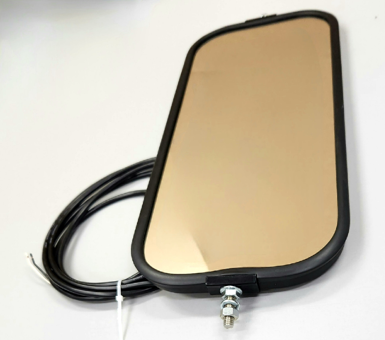 10-134, 7 x 16 West Coast Matte Black Mirror (Heated)