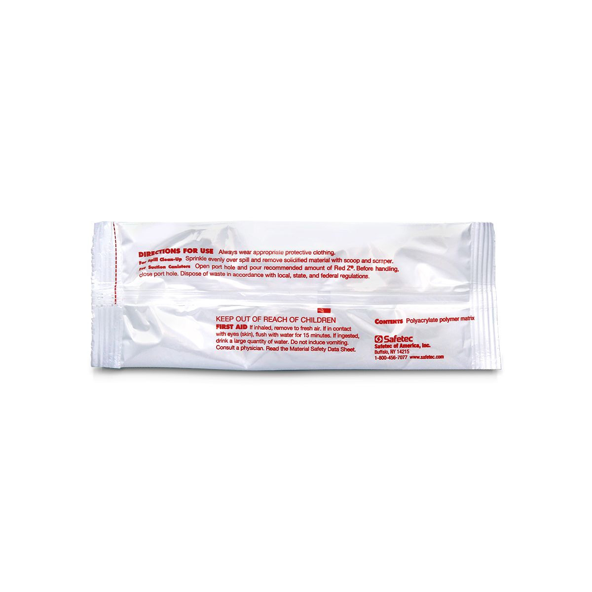 41132, 2 Ounce Bottle of Red Z Spill Control Solidifier