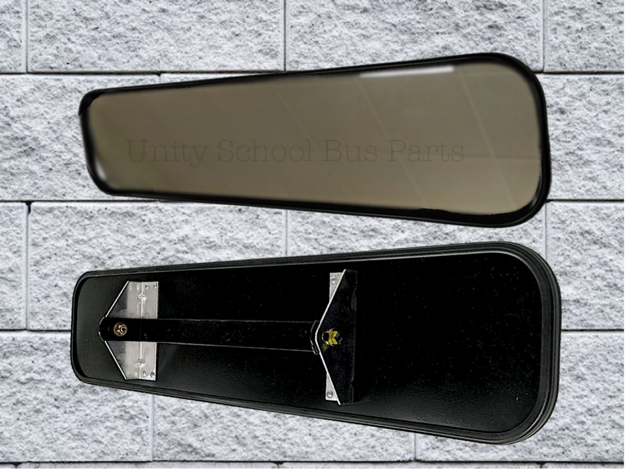 Repair kit interior mirror 2 parts mirror and protective screen BS