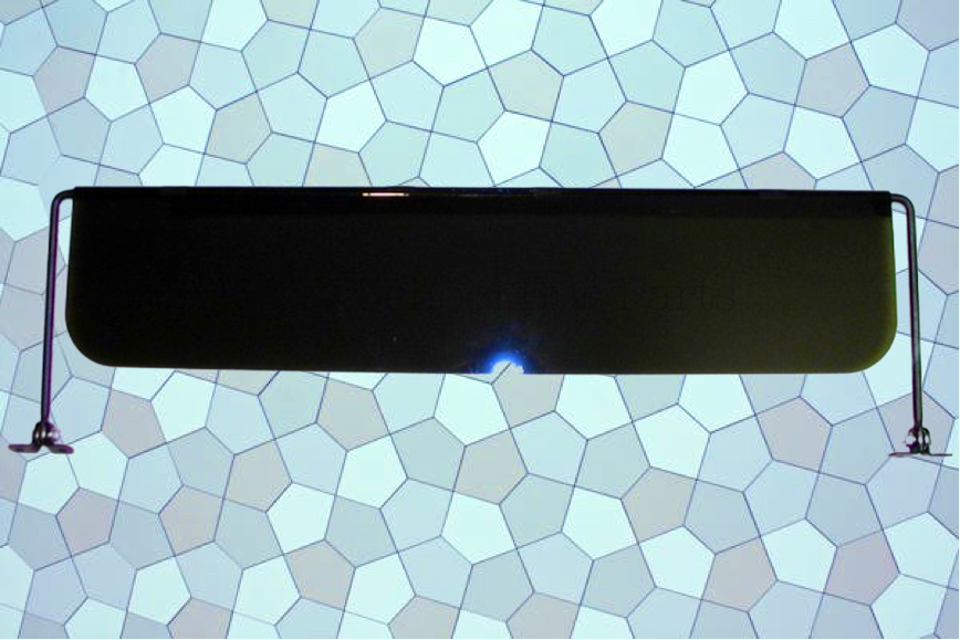 66-3060-4, 6 x 30 Carpenter / Thomas Plexiglass Interior Sun Visor 66-3060-4, 6 x 30 Carpenter / Thomas Plexiglass Interior Sun Visor