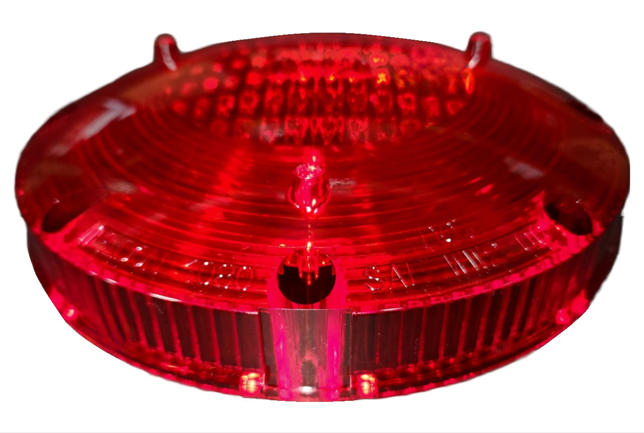 OC11-1183, 1080 Series Warning Light Lens Only (Red)