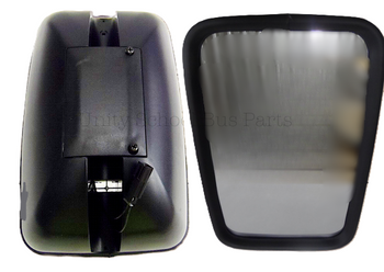 M8912FXH, Rosco 8 x 12 Heated Openview Flat Adjustable Mirror Head 